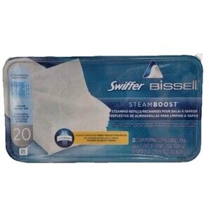 Swiffer Bissell Steam Boost Steampad Refills Open Window Fresh Scent 20ct NEW